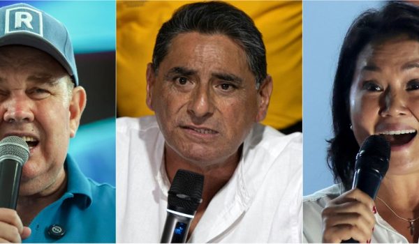 Keiko Fujimori, un comediante y un fan de Trump, los presidenciables en Perú