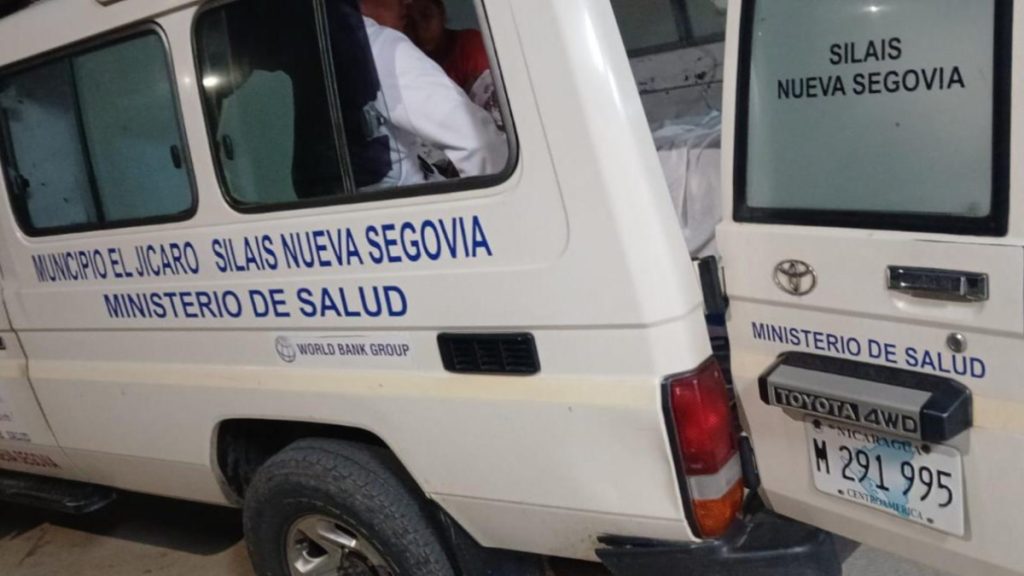 Farding Duarte es atendido en el hospital Héroe de las Segovias tras recibir descarga eléctrica