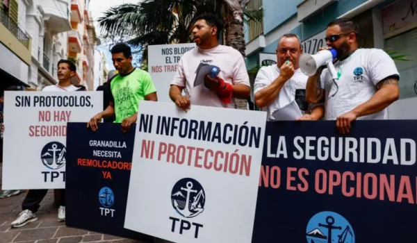 El enojo y resignación en Tenerife ante la llegada del barco que transporta los pasajeros con hantavirus