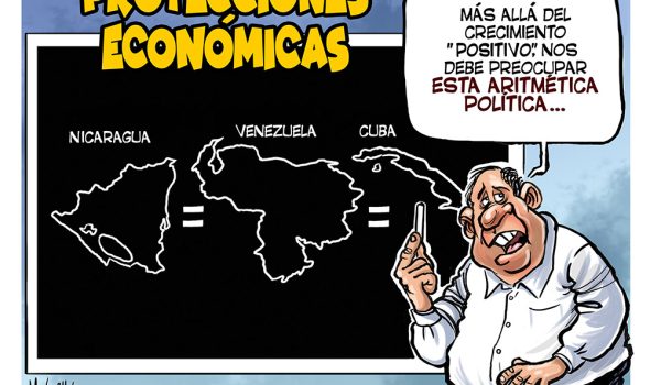 Caricatura 10/05/2026 / Aritmética política