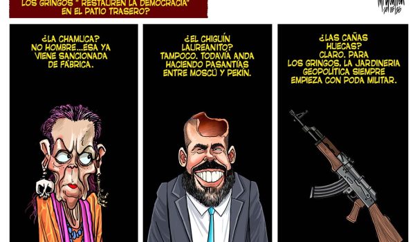 Caricatura 27/05/2026 / «La poda en el patio trasero»
