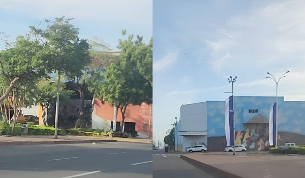 Inicia demolición del antiguo Cine González. Foto: CORTESÍA/LAPRENSA