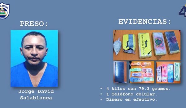 Entrenador de boxeo chontaleño apresado por presunto tráfico de cocaína