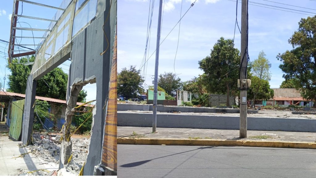 Demuelen propiedad en la que funcionaba el bailongo El Ateneo en Managua. Foto: LA PRENSA/CORTESÍA.