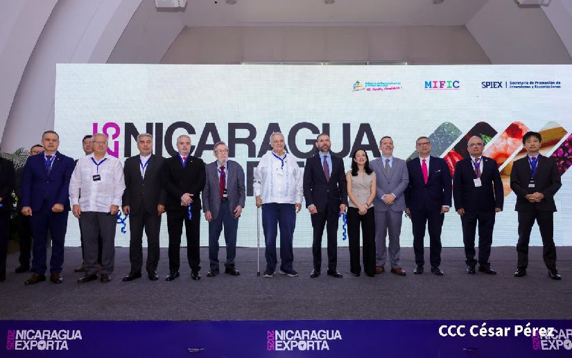 Foro Nicaragua Exporta. Foto tomada del portal oficial El 19 Digital