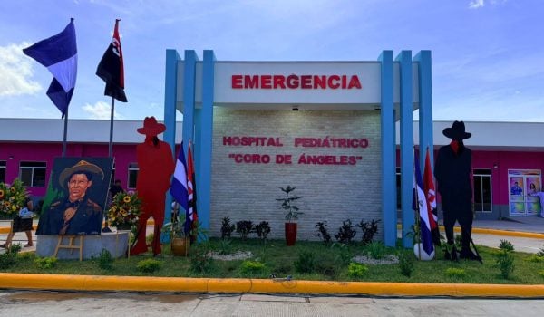 Hospital Pediátrico Coro de Ángeles de Estelí. Foto: Tomada de medios oficialistas.