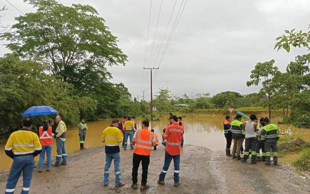 Reportan inundaciones en comunidades del Caribe Norte. Foto: Tomada de Facebook / Canal RB3 TV