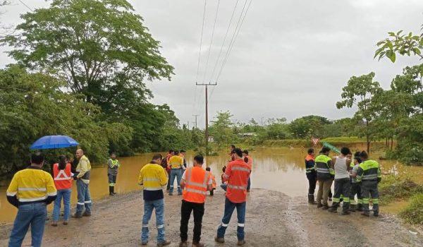 Lluvias dejan inundaciones en Rosita, en el Caribe Norte de Nicaragua