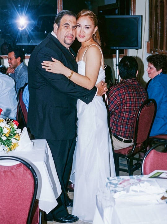 Kiki y Karen Berger en su casamiento. LA PRENSA/ CORTESÍA