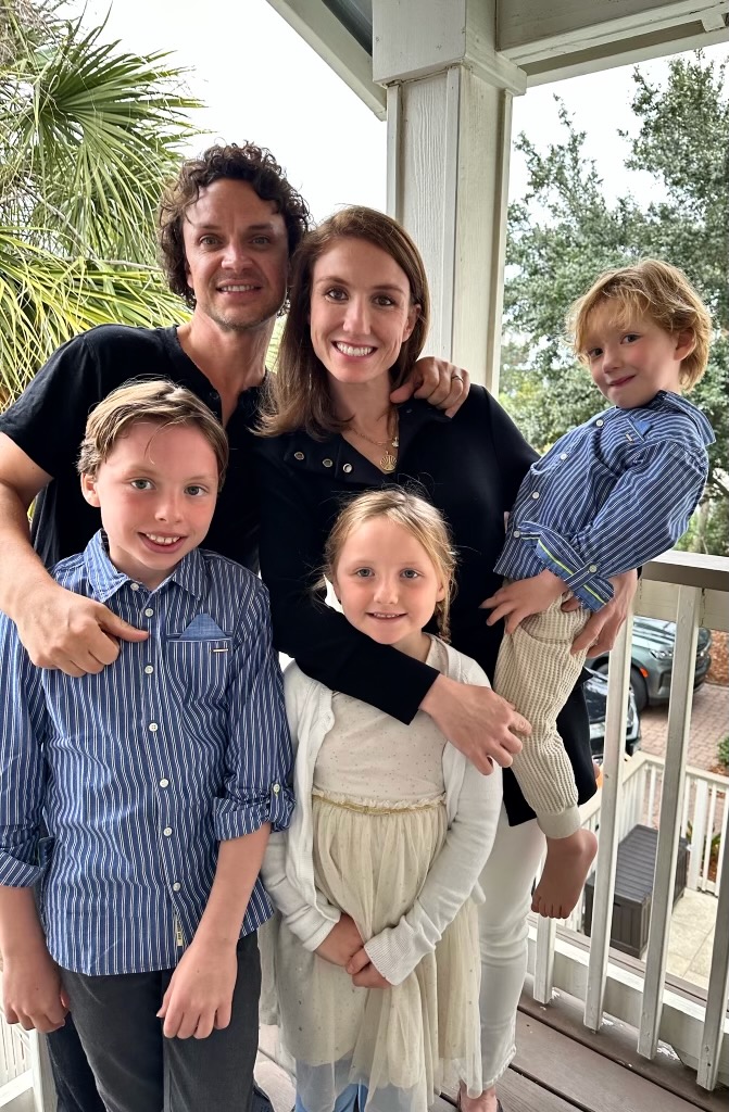 Kasey y David procrearon tres hijos. Foto: Cortesía/Familia Grelle
