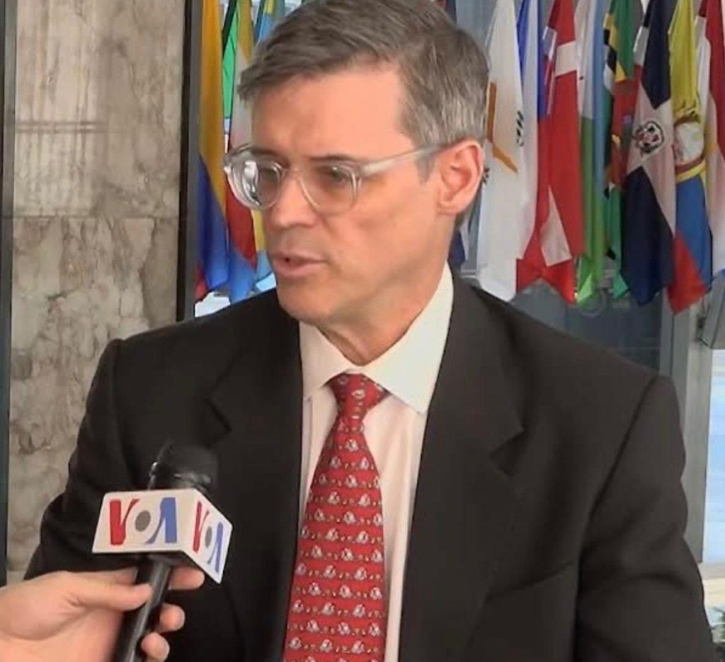 Exencargado de negocios de Estados Unidos en Nicaragua, Kevin O’Reilly.