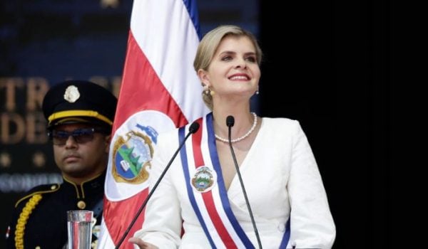 La presidenta de Costa Rica, Laura Fernández Delgado. Foto: redes sociales.