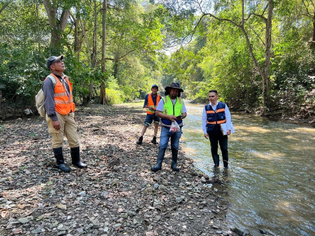 La ANA realizó inspecciones técnicas de control y seguimiento a aprovechamiento de aguas superficiales y tratamiento de aguas residuales en una empresa minera ubicada en El Jícaro. ANA