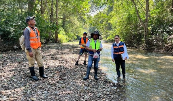 La ANA realizó inspecciones técnicas de control y seguimiento a aprovechamiento de aguas superficiales y tratamiento de aguas residuales en una empresa minera ubicada en El Jícaro. ANA