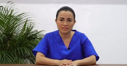Dictadura muestra a presa política Angélica Chavarría, expareja de Humberto Ortega