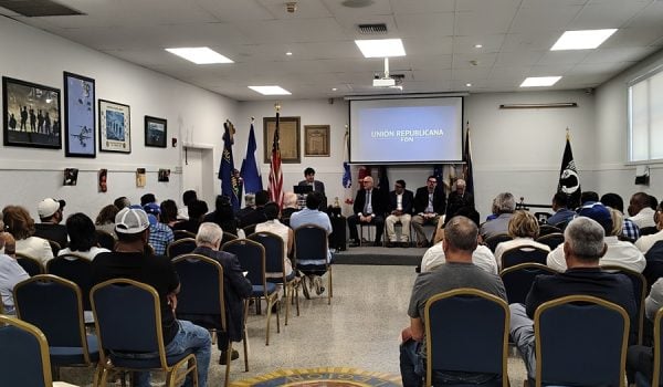 Presentan la plataforma opositora Unión Republicana-FDN en Miami. Florida 25 de mayo de 2026