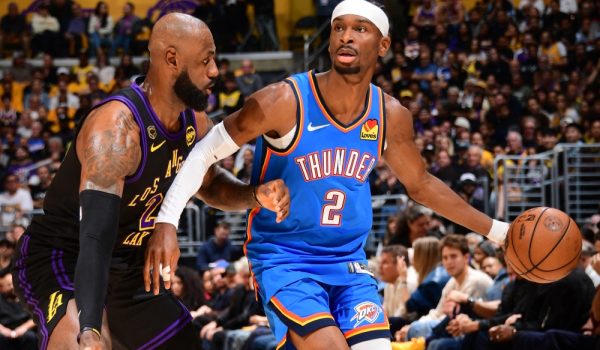 Lakers barridos por Thunder en el posible adiós de LeBron James