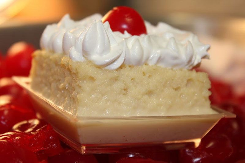 El postre tres leches está entre los elementos más populares de la gastronomía nica.