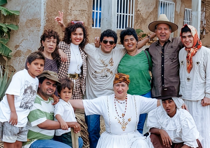 A inicios de los años noventa, la teleaudiencia nacional esperaba cada domingo el popular segmento de la familia Pellas Díaz, transmitido dentro del programa La cámara matizona. LA PRENSA / ARCHIVO REDES