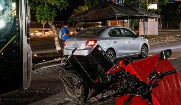 Cadete de caponera fallece al ser impactado por una ruta en Managua