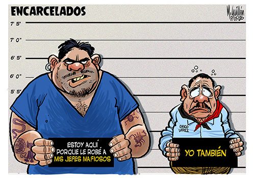 Caricatura 18/05/2026 / Encarcelados en el paisito