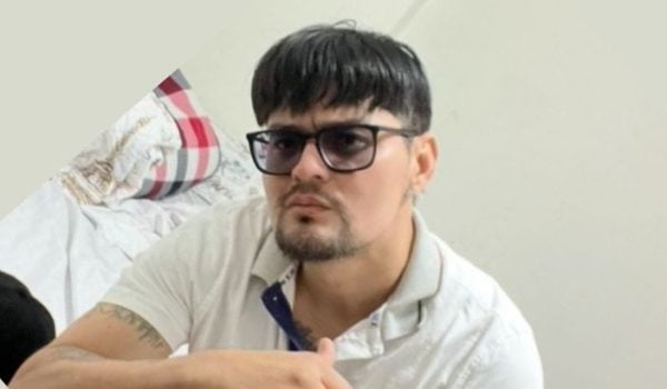 Cristian Meneses Machado, excarcelado político detenido por ICE. LA PRENSA/Cortesía de la familia