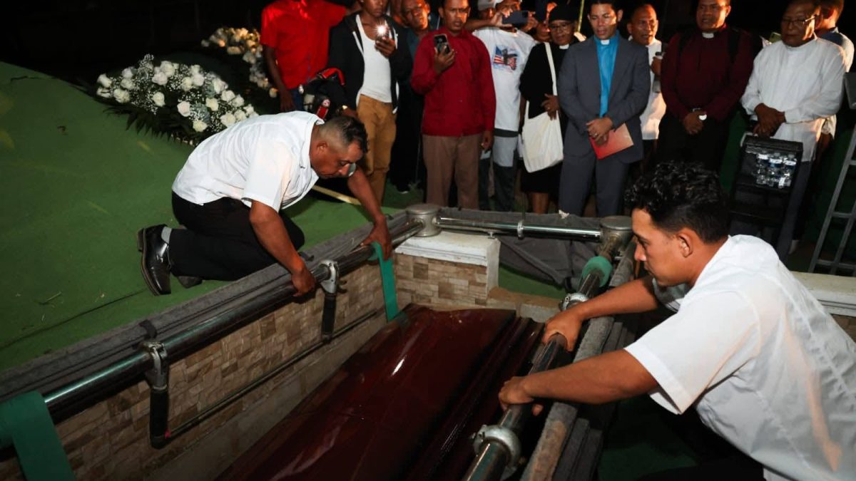 Brooklyn Rivera fue sepultado en Managua. Foto: El 19 Digital