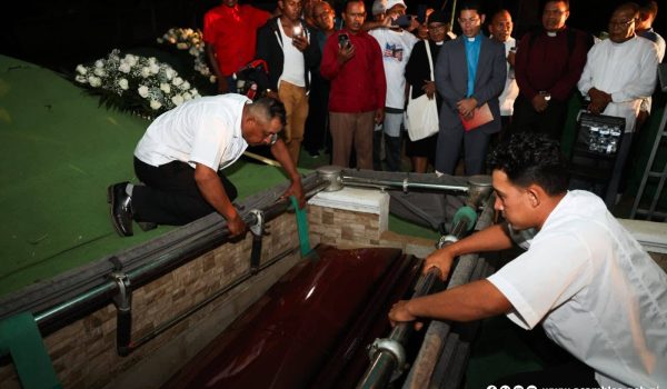 Brooklyn Rivera fue sepultado en Managua. Foto: El 19 Digital