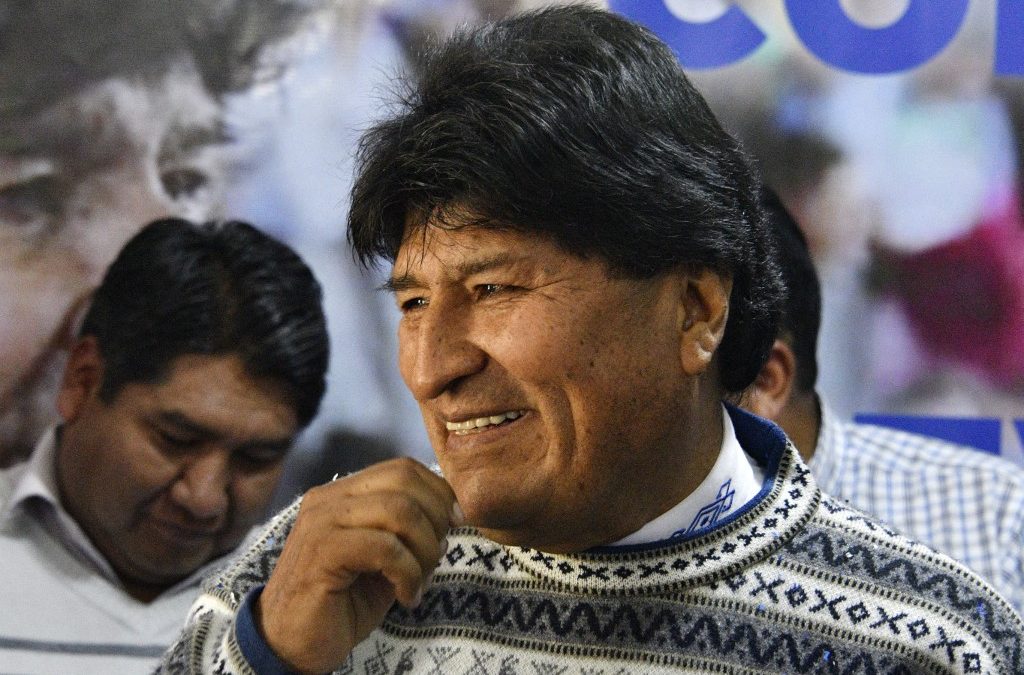 El expresidente Evo Morales enfrenta un juicio por presunta trata de una menor. LA PRENSA/AFP