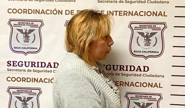 Ofelia Hernández Salas, también conocida como "Doña Lupe" o "La Güera", fue arrestada en México en 2023. Foto: BBC Mundo