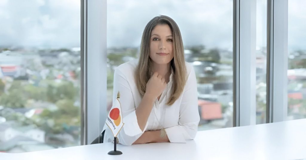 Kristine Matheson, cluster lead Centroamérica para Mastercard. Tomada de la República