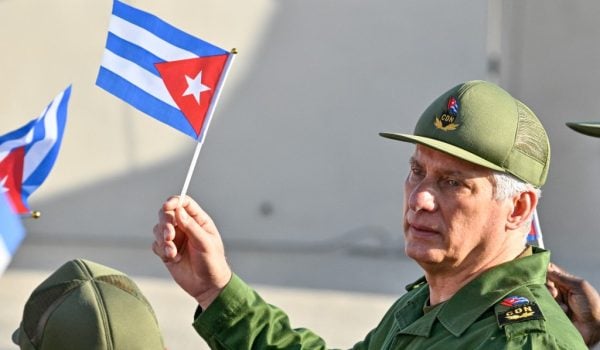 El presidente cubano Miguel Díaz-Canel. ADALBERTO ROQUE / AFP