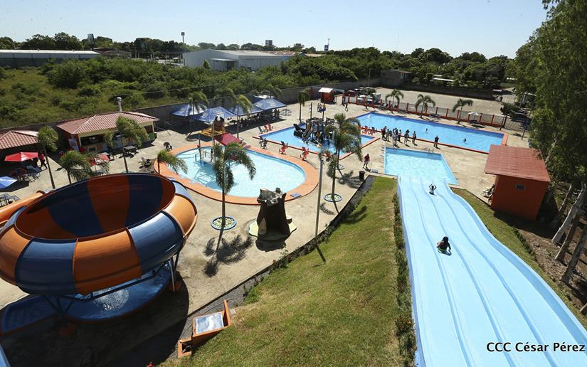 Centro turístico Luna Aqua Park en León.
