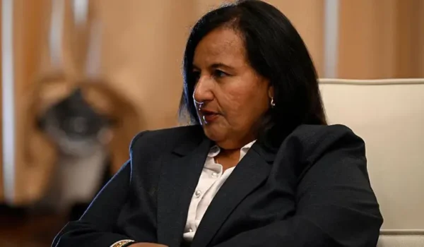 Dinorah Figuera en Caracas el pasado 18 de junio. Foto: BBC Mundo