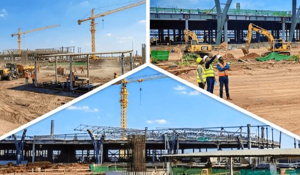 Avances en las obras del aeropuerto de Punta Huete