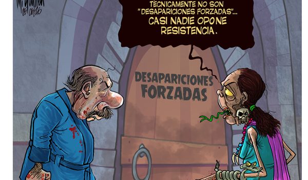 Caricatura 05/06/2026 / Desapariciones «no forzadas»