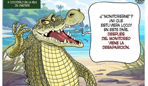 Caricatura 06/06/2026 / El monitoreo forzado