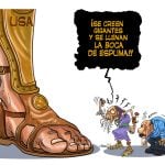 Caricatura 09/06/2026 / Los que se creen gigantes