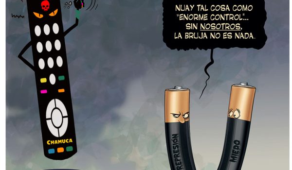 Caricatura 14/06/2026 / Las baterías del control