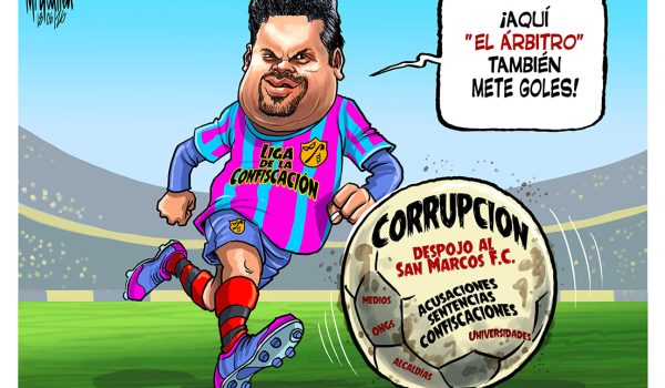 Caricatura 18/06/2026 / Árbitro Goleador