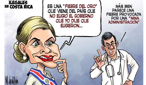 Caricatura 20/06/2026 / Una «mina administración»