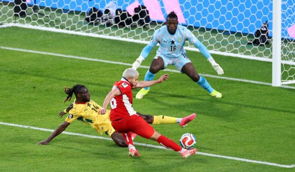 Carlos Martínez, volante de Panamá, tuvo una ocasión clara de gol en la Copa Mundial 2026