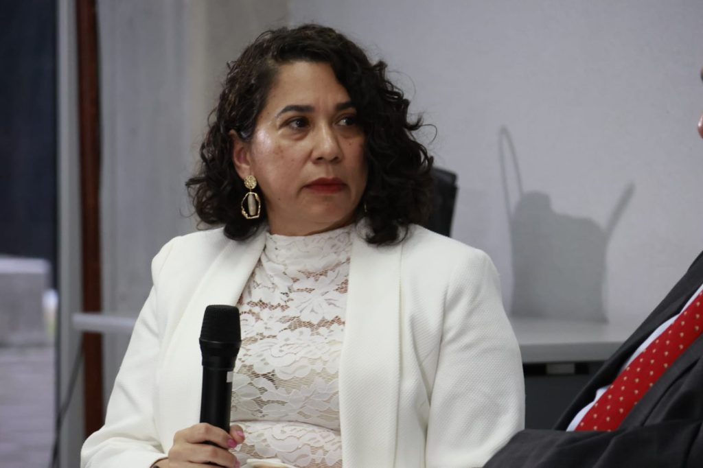 Claudia Vargas, viuda del mayor en retiro Roberto Samcam. LA PRENSA