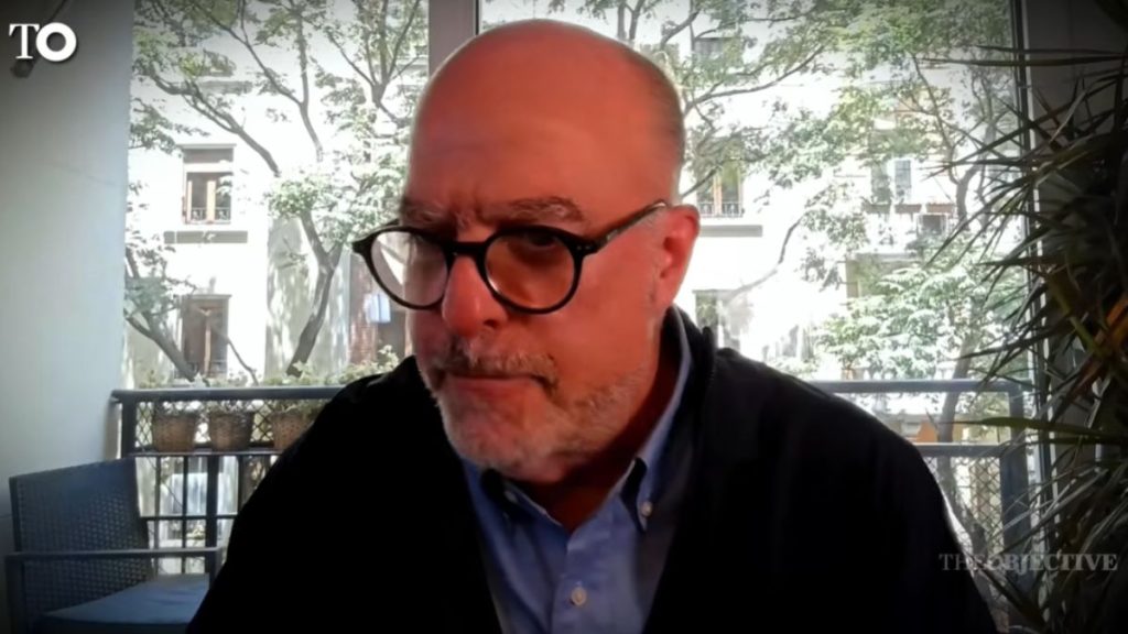El expresidente de la Asamblea Nacional de Venezuela (2017-2018), Julio Borges Junyent. Captura de pantalla.