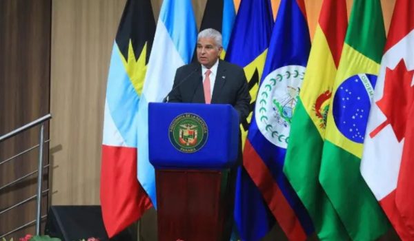 El presidente de Panamá, José Raúl Mulino. Foto: tomada de La Estrella de Panamá.