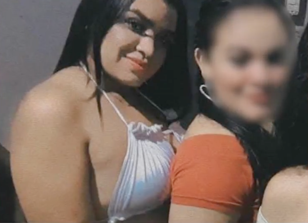 A la izquierda, Francis Elena Santana quien murió producto de varias heridas con arma blanca. Tomada de Noticias Repetrel