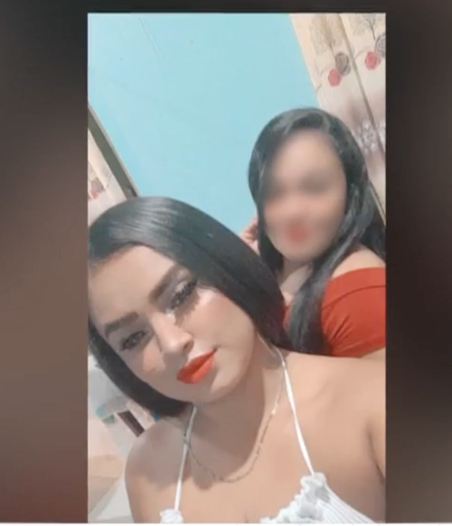 A la izquierda, Francis Elena Santana quien murió producto de varias heridas con arma blanca. Tomada de Noticias Repetrel