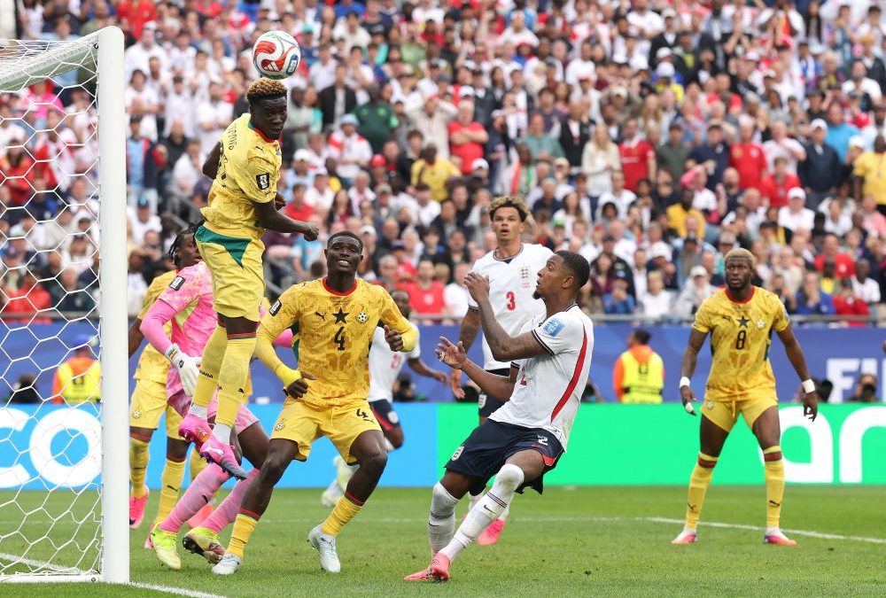 Inglaterra empata con Ghana