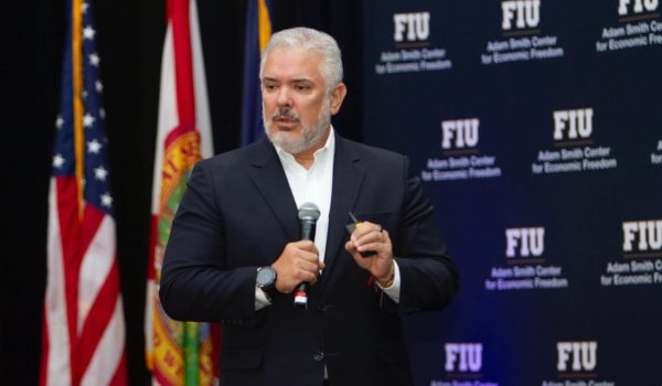 El expresidente de Colombia, Iván Duque (2018-2022). Foto: redes sociales.