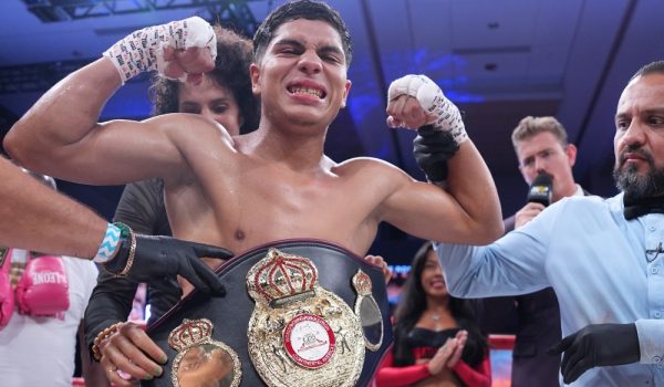 “La Cobra” Orozco, probable próximo campeón mundial nica, muestra evolución en su boxeo